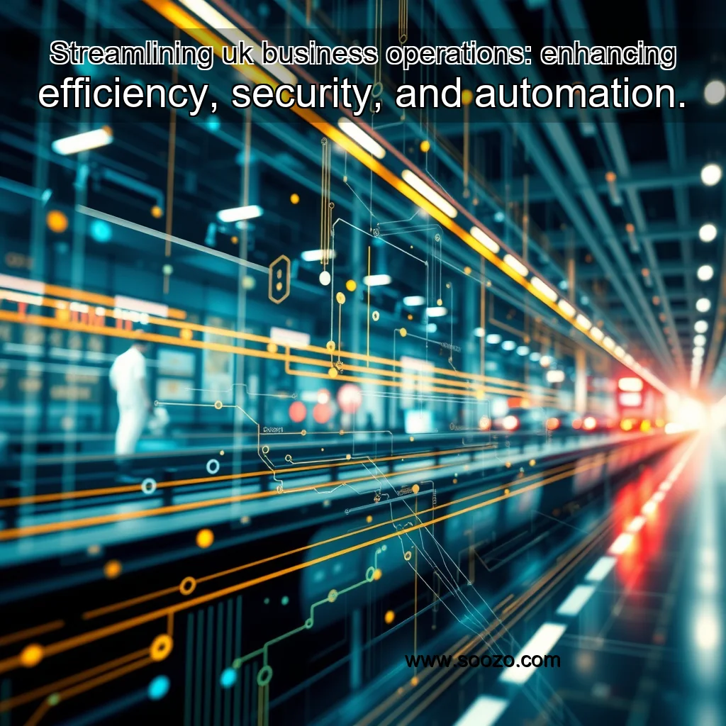 Read more about the article Streamlining uk business operations: enhancing efficiency, security, and automation.