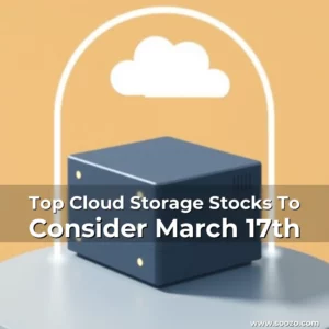 Artistic representation for Top Cloud Storage Stocks To Consider March 17th