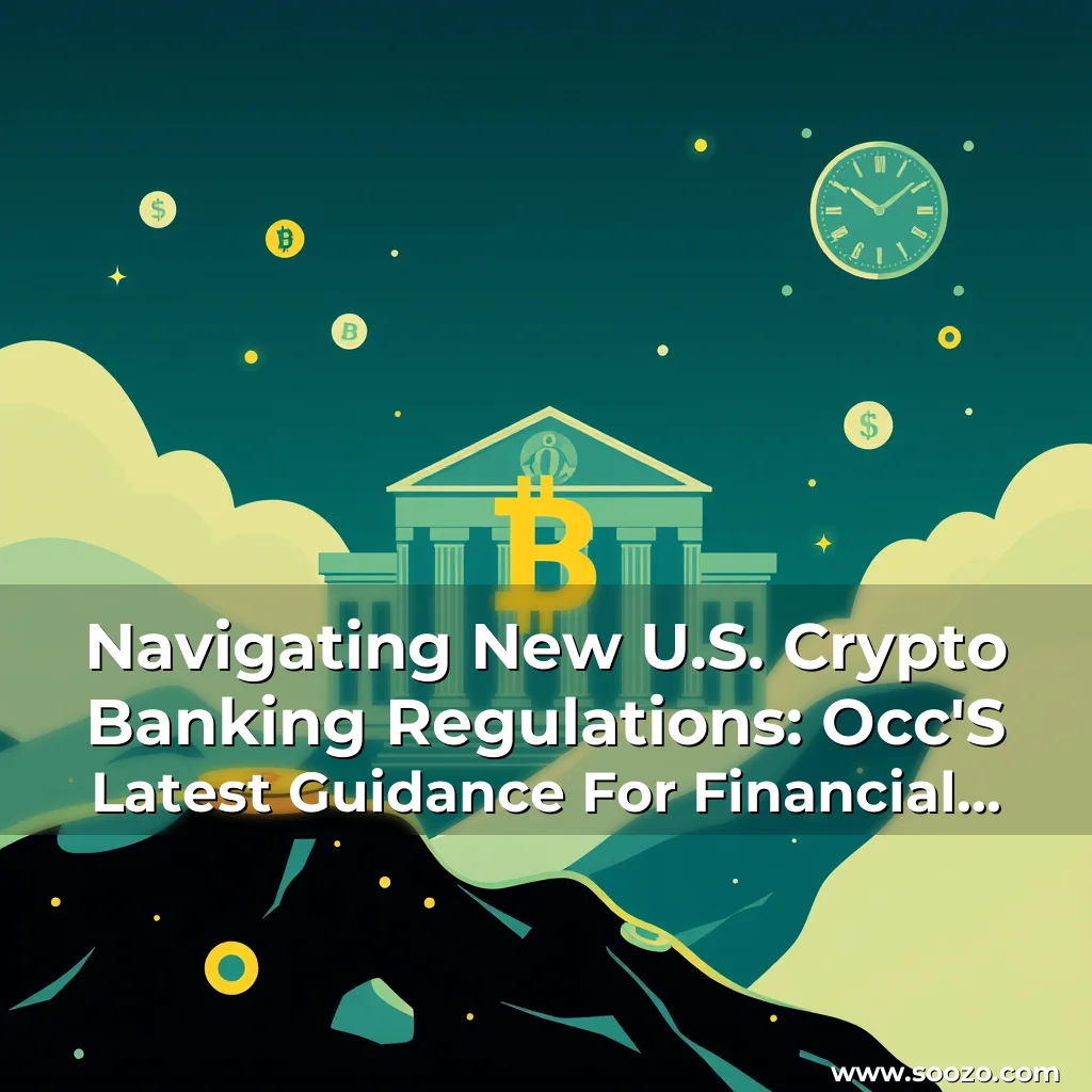 Read more about the article Navigating New U.S. Crypto Banking Regulations: Occ’S Latest Guidance For Financial Institutions!