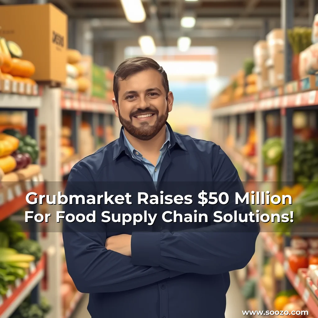 Artistic representation for Grubmarket Raises $50 Million For Food Supply Chain Solutions!