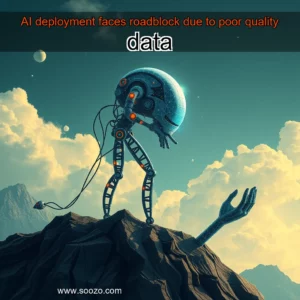 Artistic representation for AI deployment faces roadblock due to poor quality data