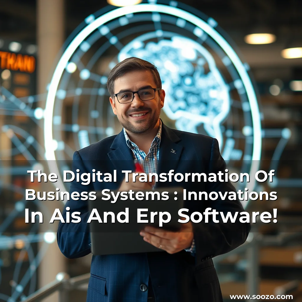 Read more about the article The Digital Transformation Of Business Systems : Innovations In Ais And Erp Software!