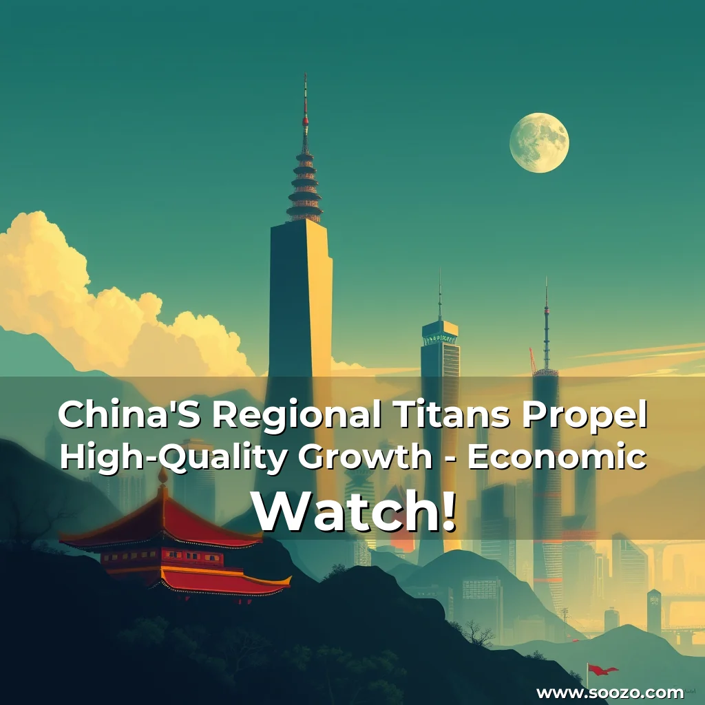 Artistic representation for China'S Regional Titans Propel High-Quality Growth - Economic Watch!