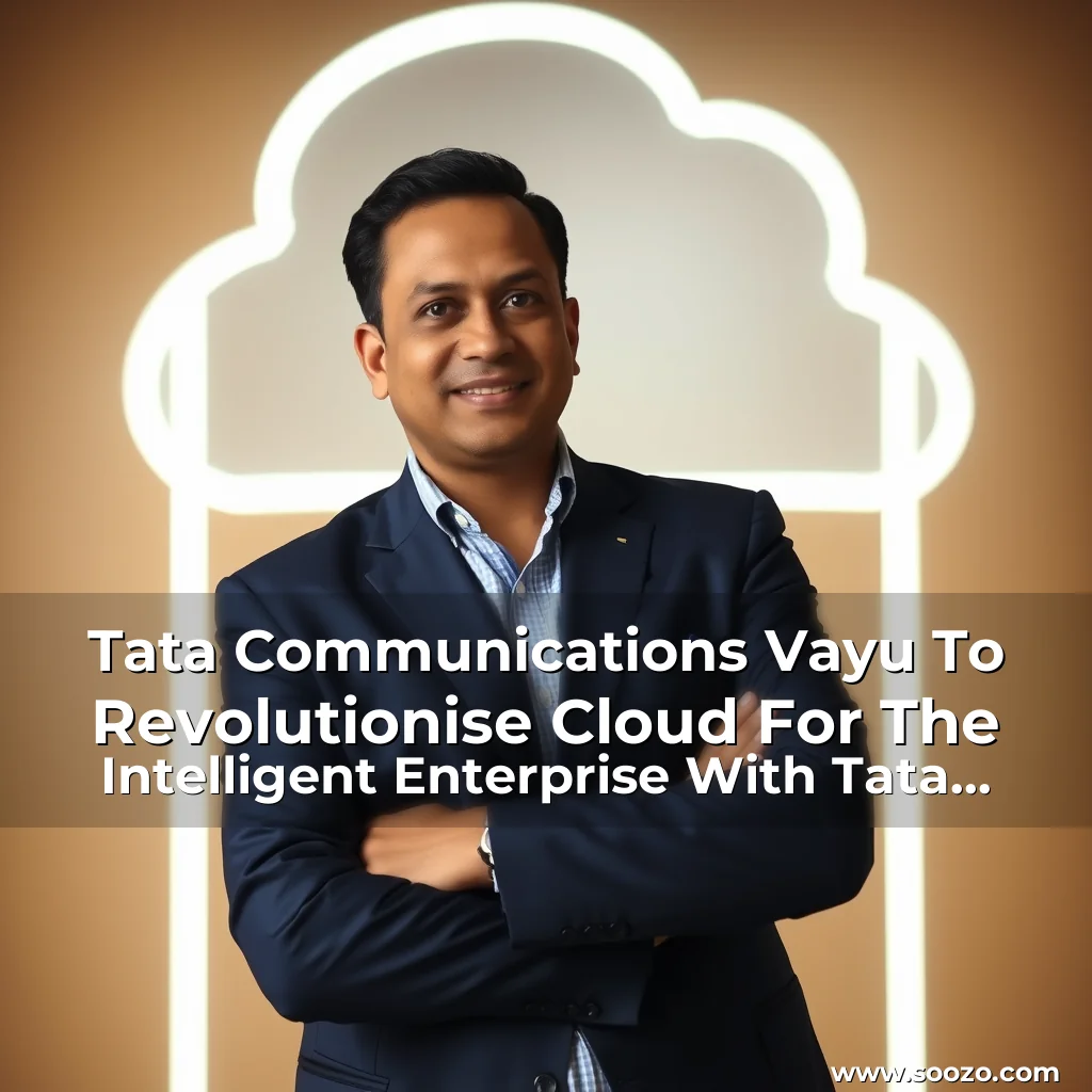 Artistic representation for Tata Communications Vayu To Revolutionise Cloud For The Intelligent Enterprise With Tata Communications' Cloud Solution!