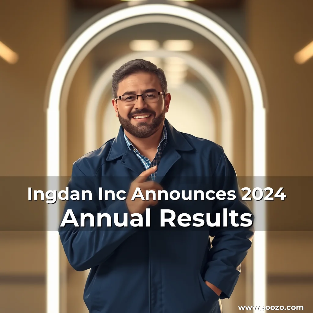 Artistic representation for Ingdan Inc Announces 2024 Annual Results