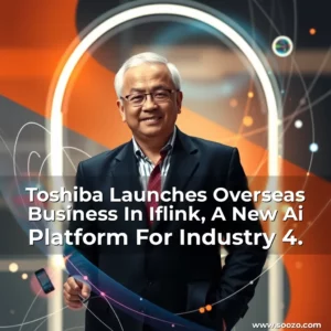Artistic representation for Toshiba Launches Overseas Business In Iflink, A New Ai Platform For Industry 4.