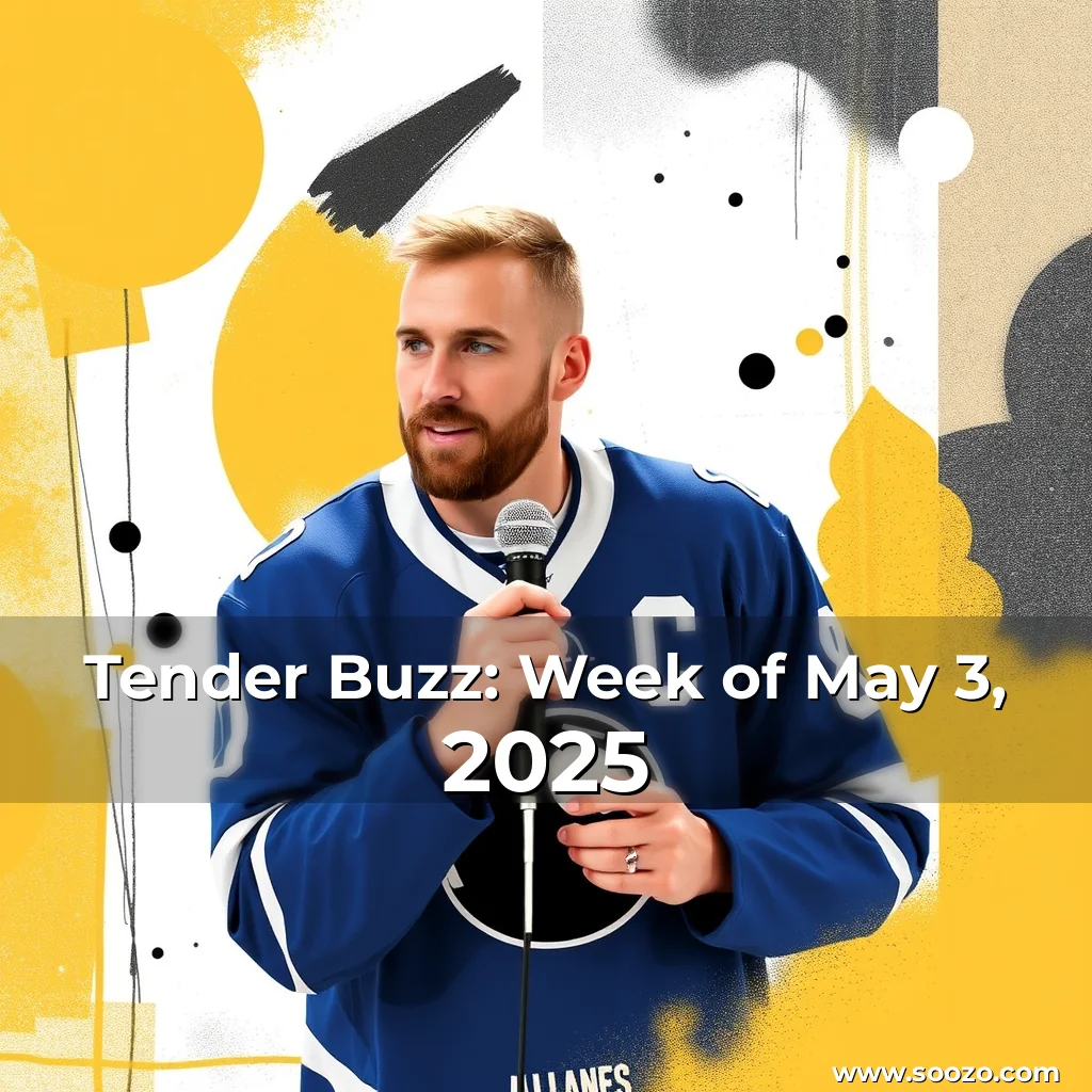 Artistic representation for Tender Buzz: Week of May 3, 2025