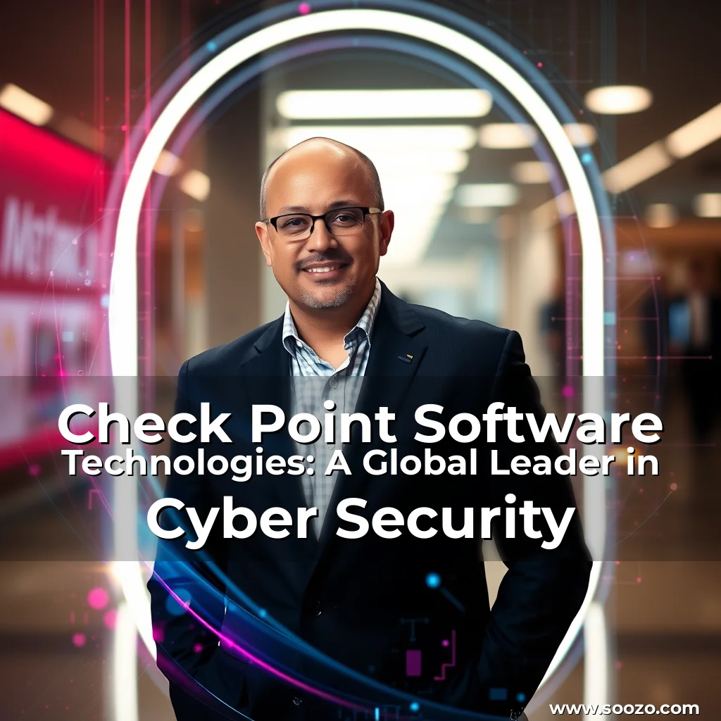 Artistic representation for Check Point Software Technologies: A Global Leader in Cyber Security