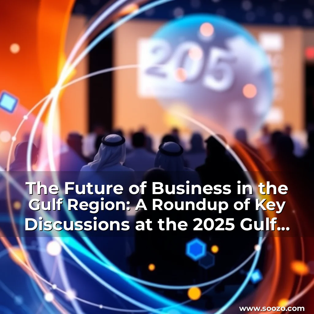 Artistic representation for The Future of Business in the Gulf Region: A Roundup of Key Discussions at the 2025 Gulf Business Breakfast Briefing