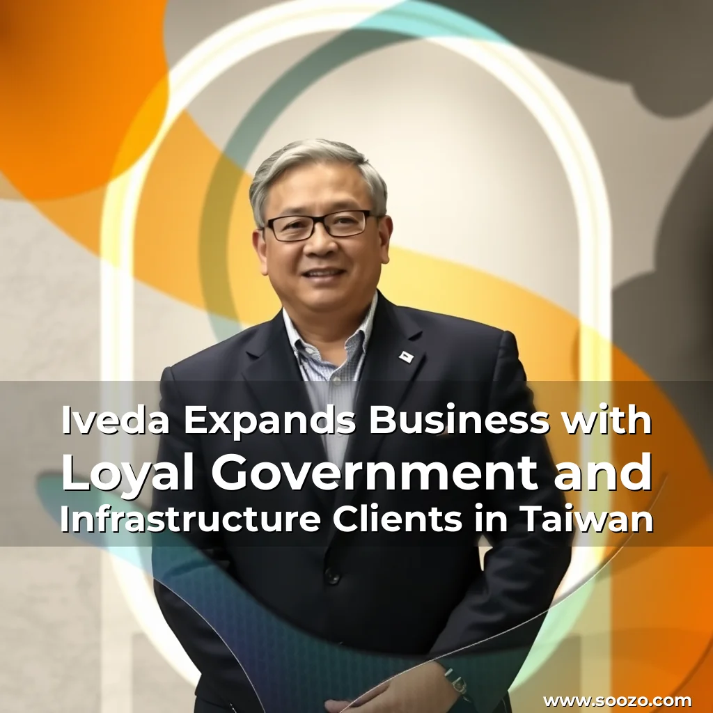 Artistic representation for Iveda Expands Business with Loyal Government and Infrastructure Clients in Taiwan