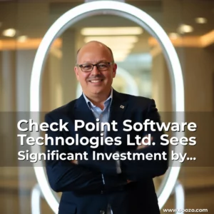 Artistic representation for Check Point Software Technologies Ltd. Sees Significant Investment by Institutional Investors