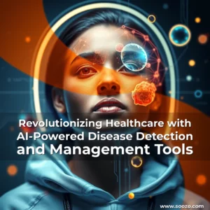 Artistic representation for Revolutionizing Healthcare with AI-Powered Disease Detection and Management Tools