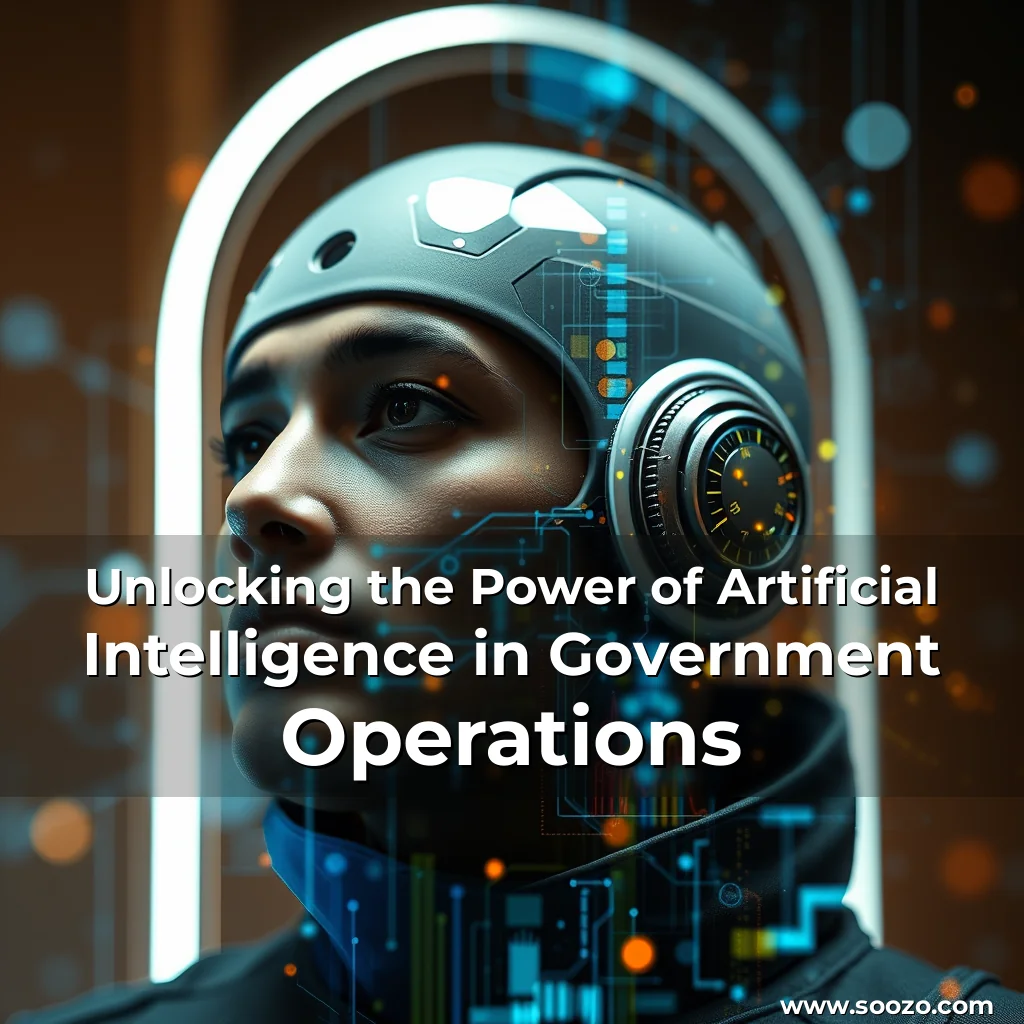 Read more about the article Unlocking the Power of Artificial Intelligence in Government Operations
