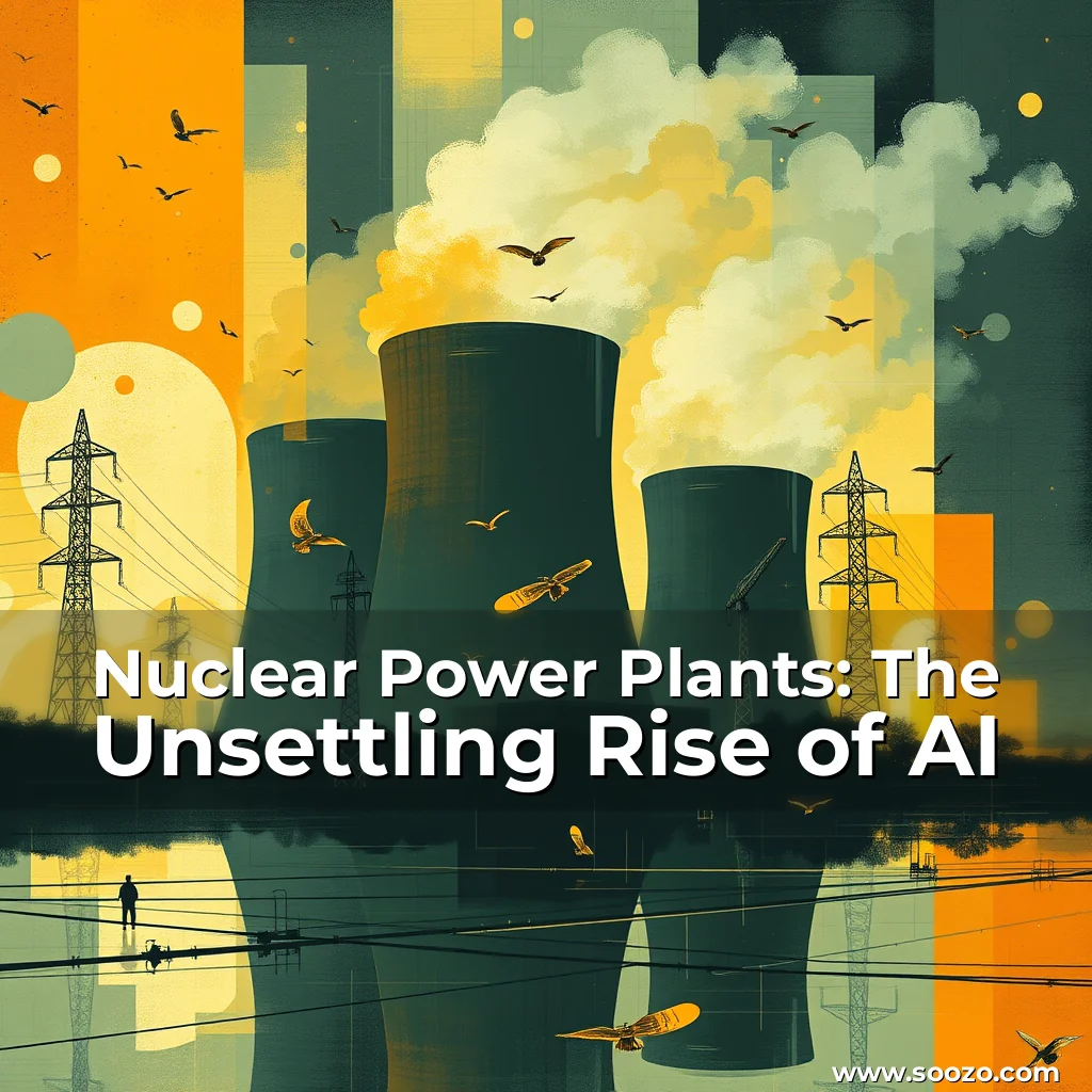Artistic representation for Nuclear Power Plants: The Unsettling Rise of AI