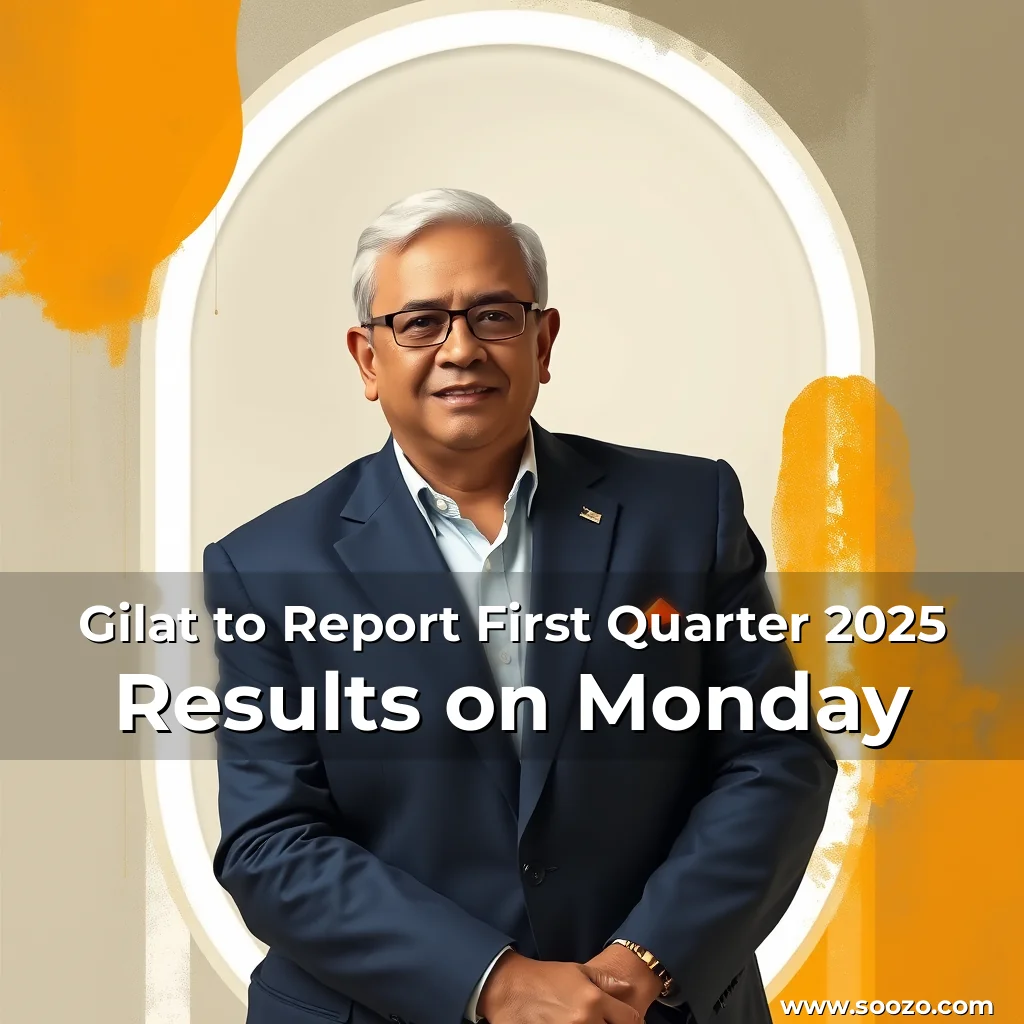 Artistic representation for Gilat to Report First Quarter 2025 Results on Monday