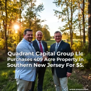 Artistic representation for Quadrant Capital Group Llc Purchases 409 Acre Property In Southern New Jersey For $5.
