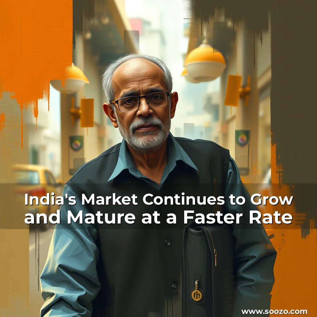 Read more about the article India’s Market Continues to Grow and Mature at a Faster Rate