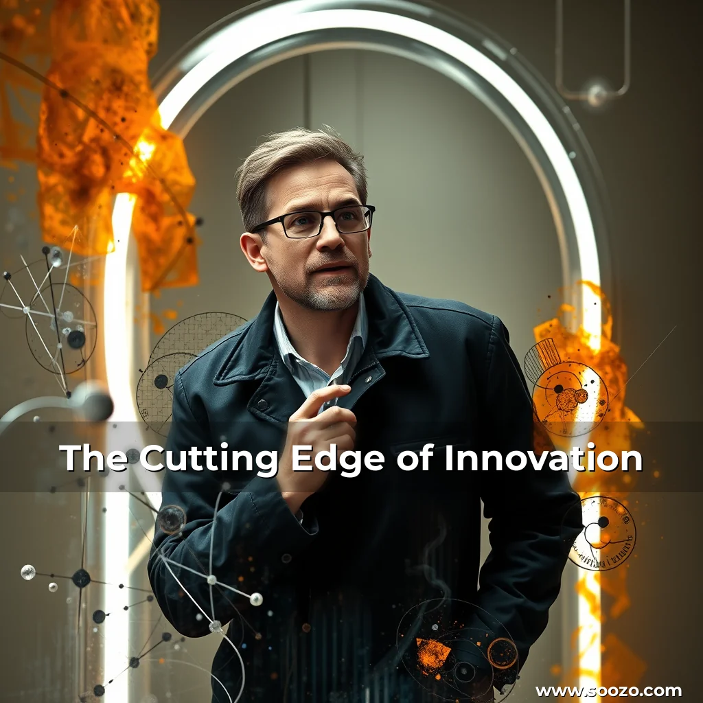 Artistic representation for The Cutting Edge of Innovation