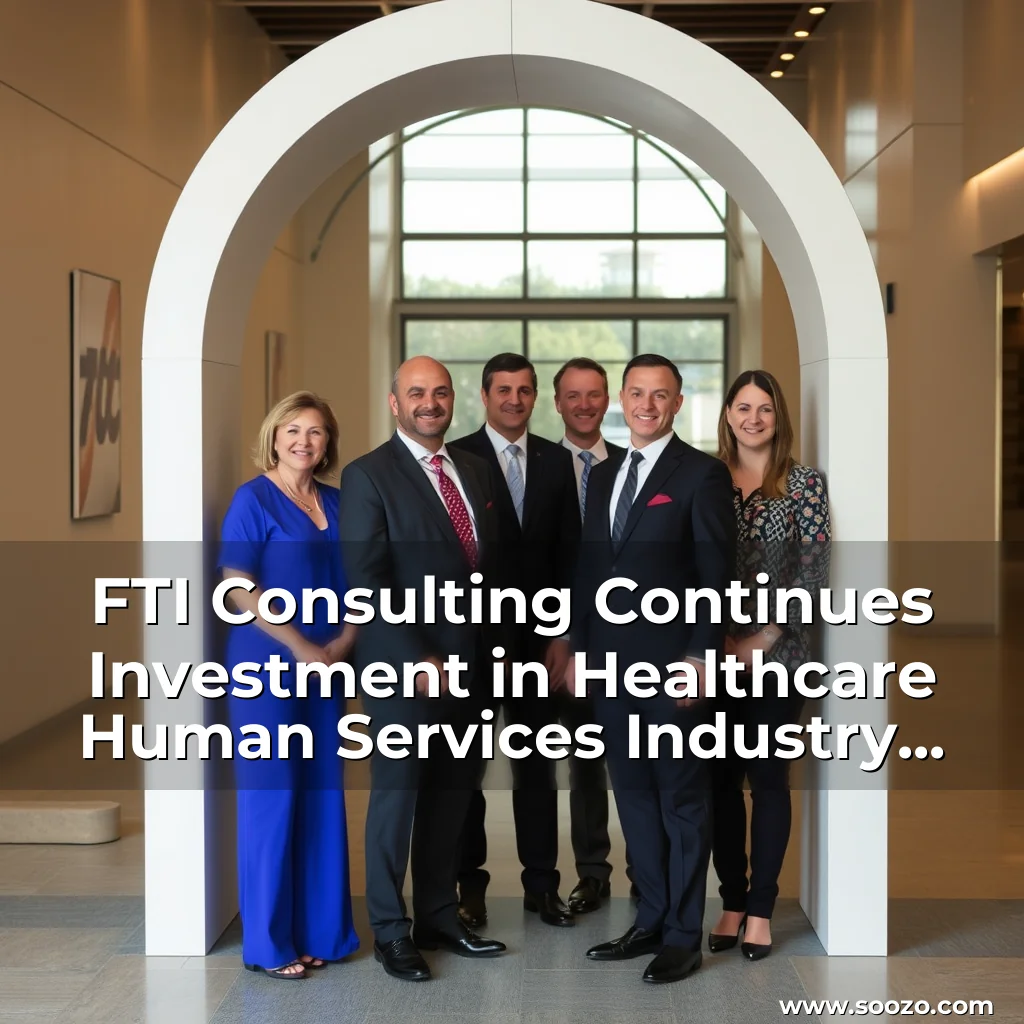 Artistic representation for FTI Consulting Continues Investment in Healthcare Human Services Industry Practice in Australia with Seven Hires