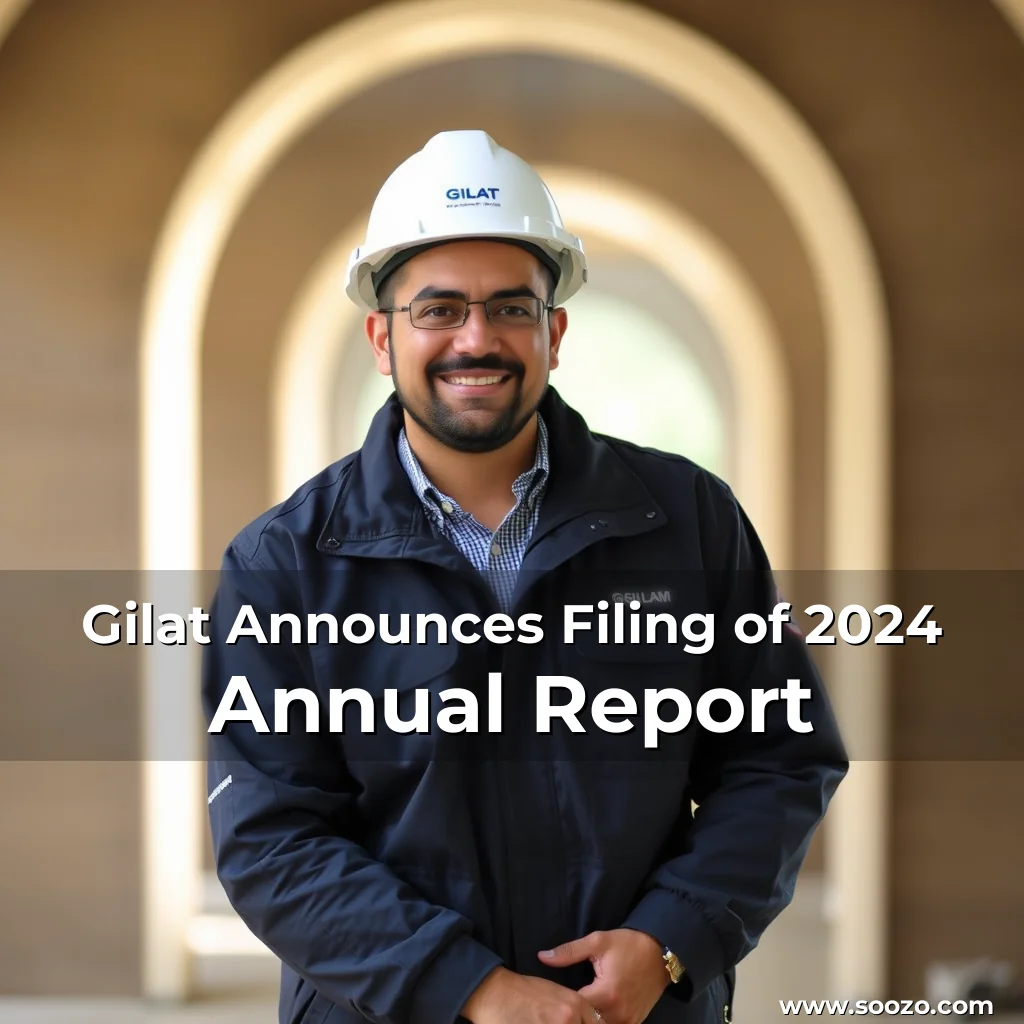 Artistic representation for Gilat Announces Filing of 2024 Annual Report