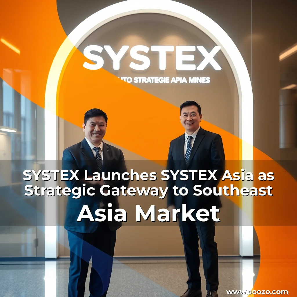 Artistic representation for SYSTEX Launches SYSTEX Asia as Strategic Gateway to Southeast Asia Market