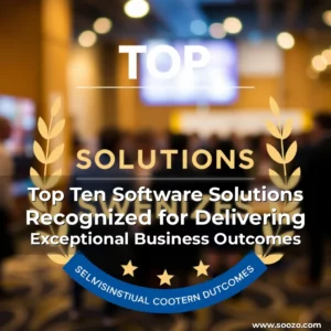 Artistic representation for Top Ten Software Solutions Recognized for Delivering Exceptional Business Outcomes