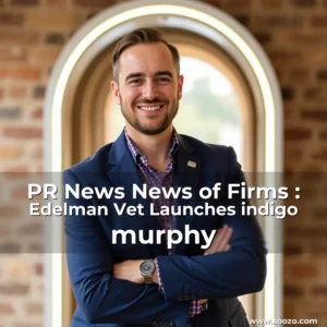 Artistic representation for PR News News of Firms : Edelman Vet Launches indigo murphy