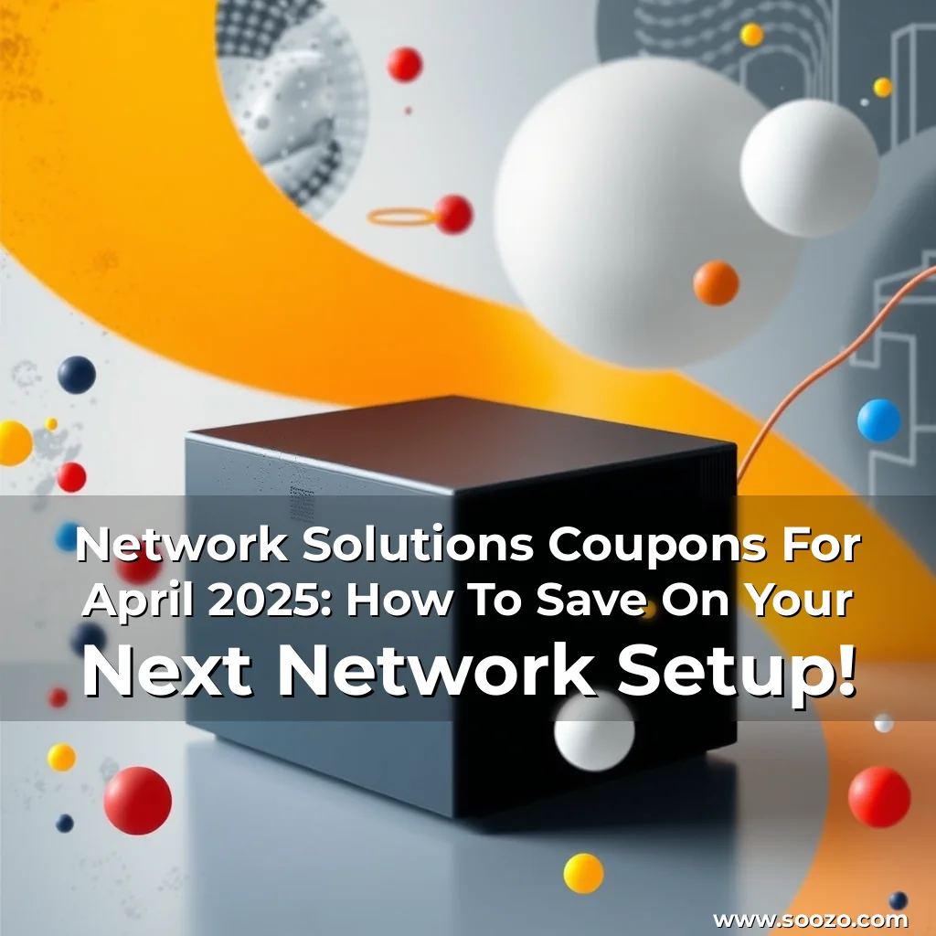 Artistic representation for Network Solutions Coupons For April 2025: How To Save On Your Next Network Setup!