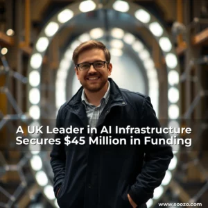 Artistic representation for A UK Leader in AI Infrastructure Secures $45 Million in Funding