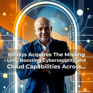 Artistic representation for Infosys Acquires The Missing Link, Boosting Cybersecurity and Cloud Capabilities Across Australia and Asia