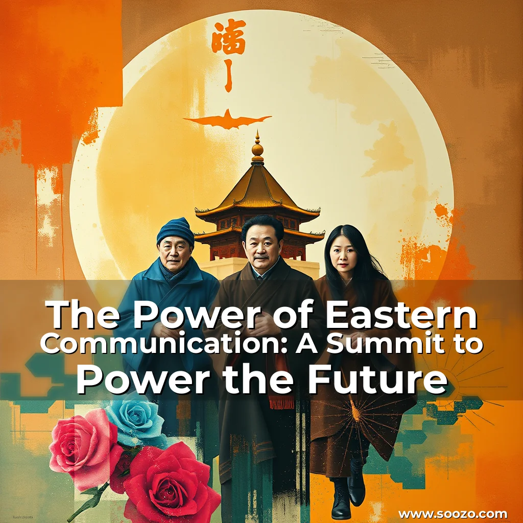Artistic representation for The Power of Eastern Communication: A Summit to Power the Future