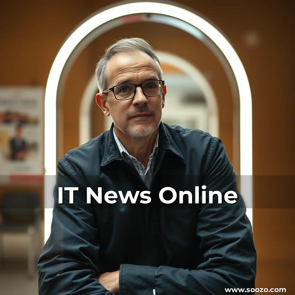 Artistic representation for IT News Online