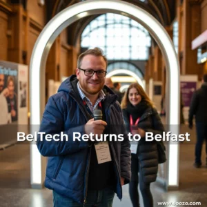Artistic representation for BelTech Returns to Belfast