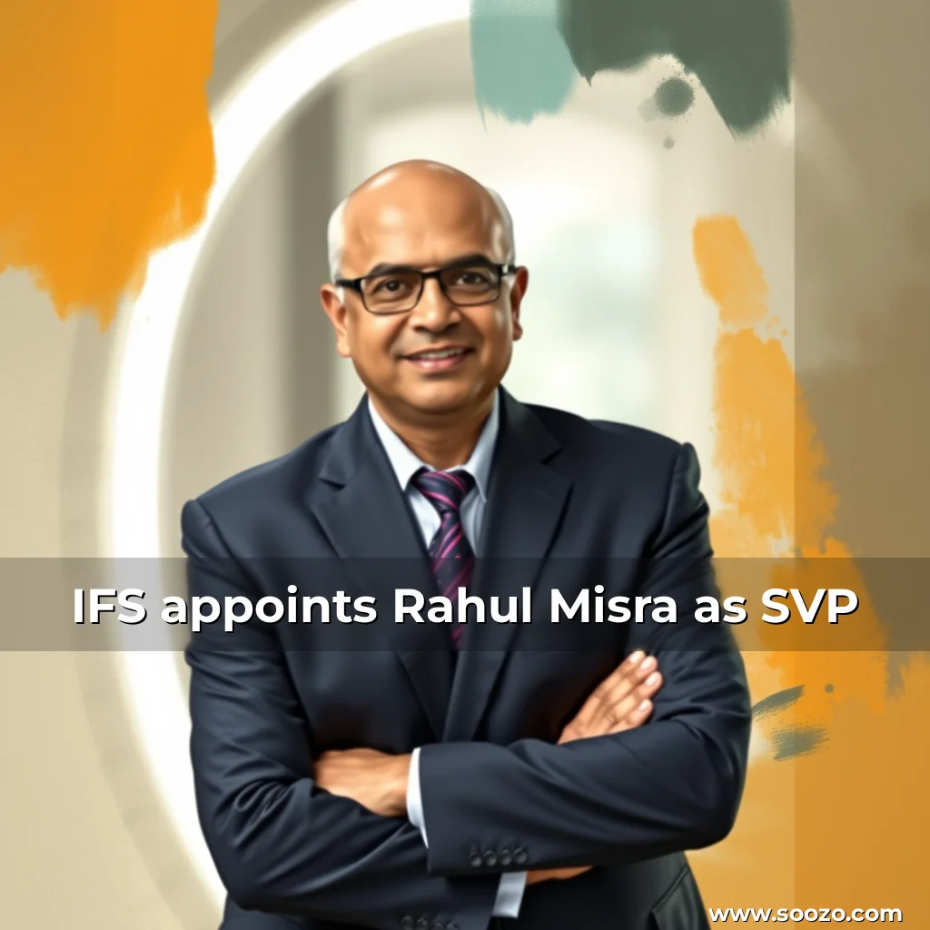 Artistic representation for IFS appoints Rahul Misra as SVP