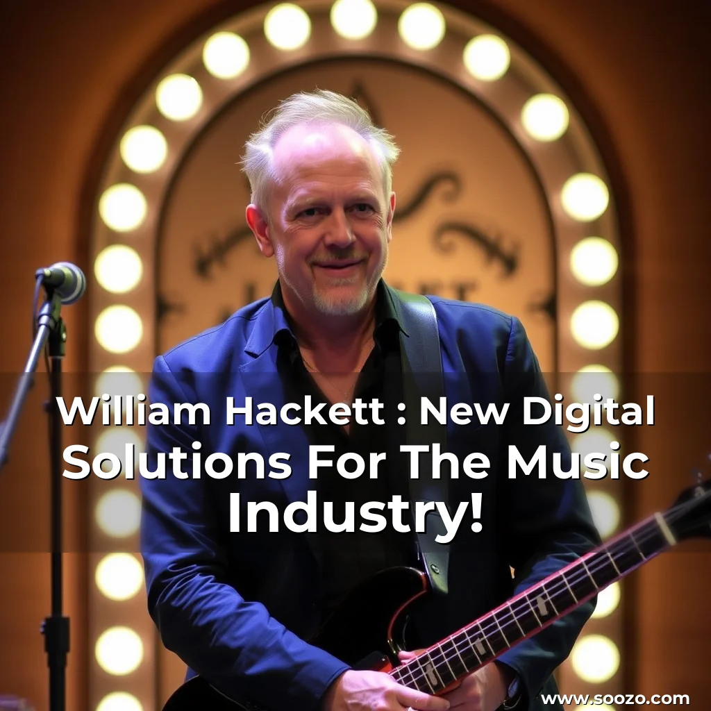 Artistic representation for William Hackett : New Digital Solutions For The Music Industry!