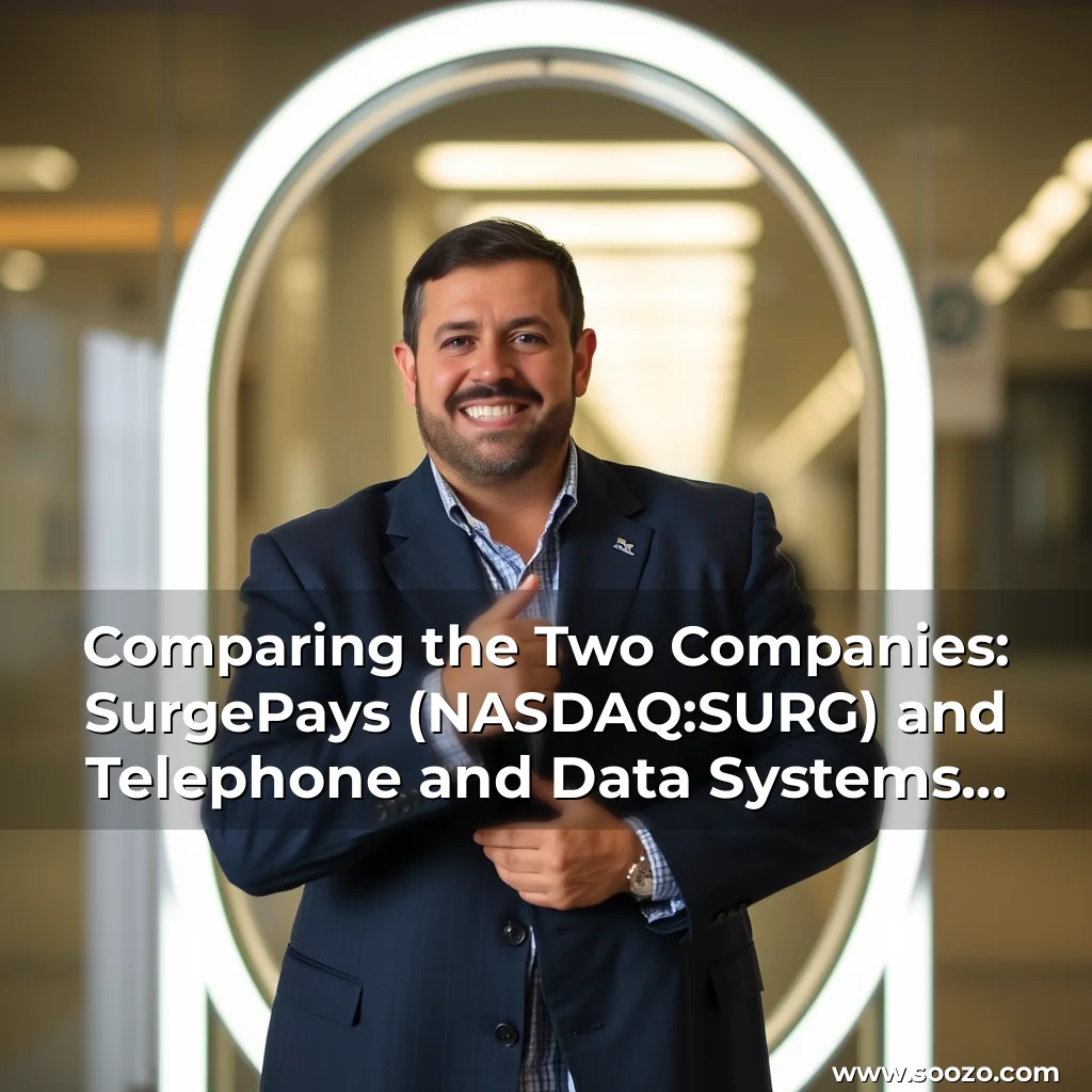 Artistic representation for Comparing the Two Companies: SurgePays (NASDAQ:SURG) and Telephone and Data Systems (NYSE:TDS)