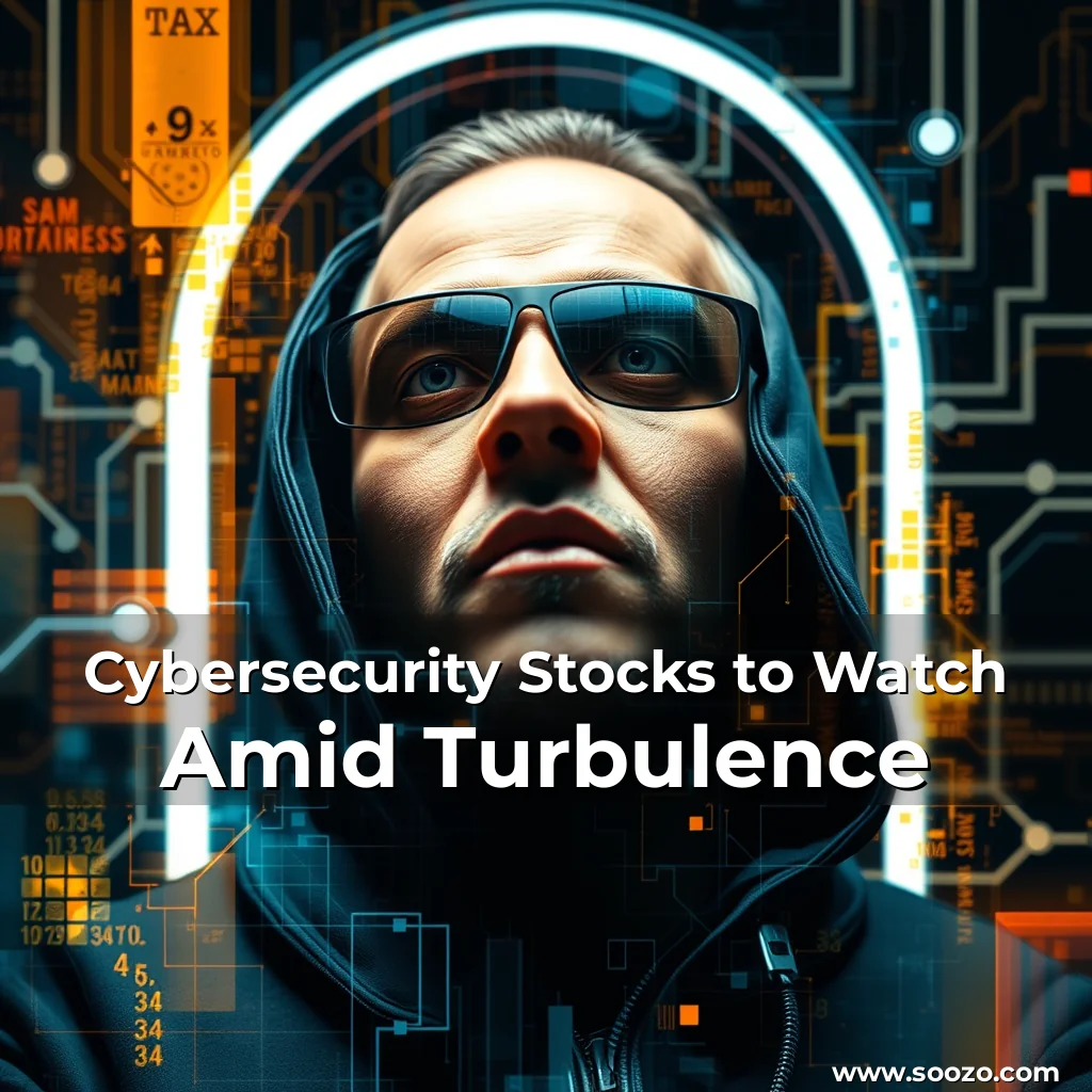 Artistic representation for Cybersecurity Stocks to Watch Amid Turbulence