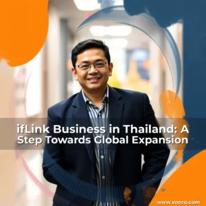 Artistic representation for ifLink Business in Thailand: A Step Towards Global Expansion