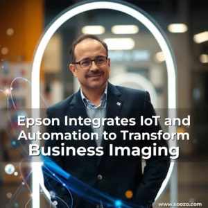 Artistic representation for Epson Integrates IoT and Automation to Transform Business Imaging