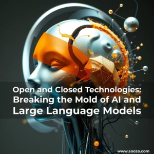 Artistic representation for Open and Closed Technologies: Breaking the Mold of AI and Large Language Models