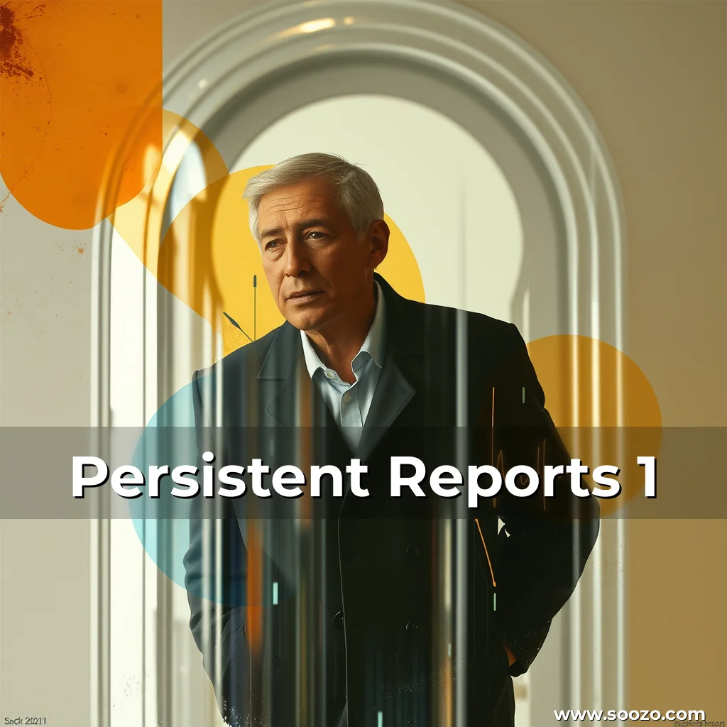 Artistic representation for Persistent Reports 1