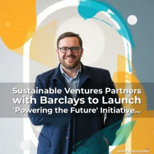 Artistic representation for Sustainable Ventures Partners with Barclays to Launch 'Powering the Future' Initiative for Scottish Climate Tech SMEs