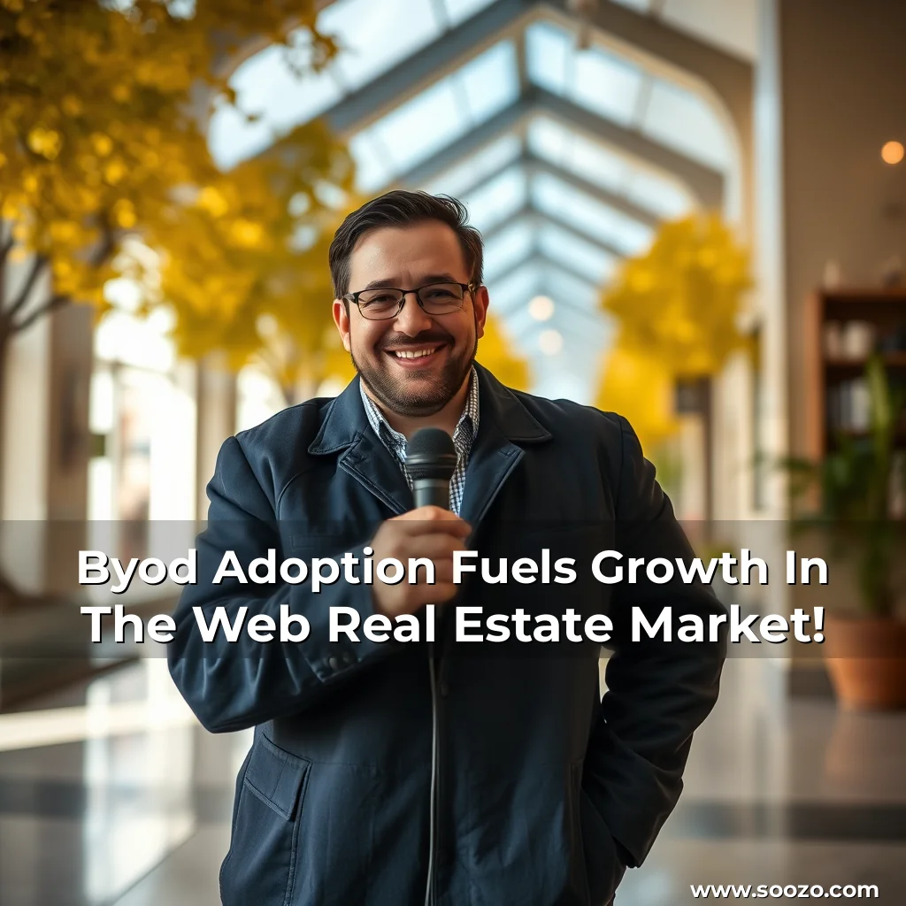 Artistic representation for Byod Adoption Fuels Growth In The Web Real Estate Market!
