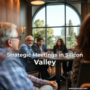 Artistic representation for Strategic Meetings in Silicon Valley