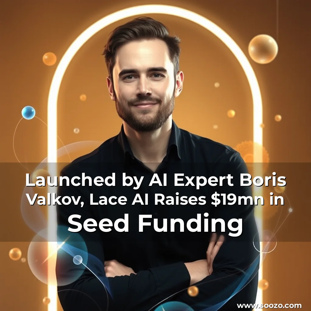 Read more about the article Launched by AI Expert Boris Valkov, Lace AI Raises $19mn in Seed Funding