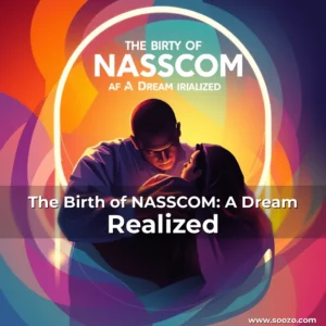 Artistic representation for The Birth of NASSCOM: A Dream Realized