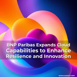 Artistic representation for BNP Paribas Expands Cloud Capabilities to Enhance Resilience and Innovation