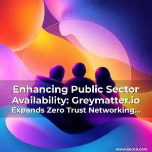 Artistic representation for Enhancing Public Sector Availability: Greymatter.io Expands Zero Trust Networking Platform