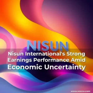 Artistic representation for Nisun International's Strong Earnings Performance Amid Economic Uncertainty