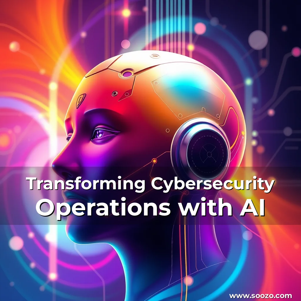 Artistic representation for Transforming Cybersecurity Operations with AI